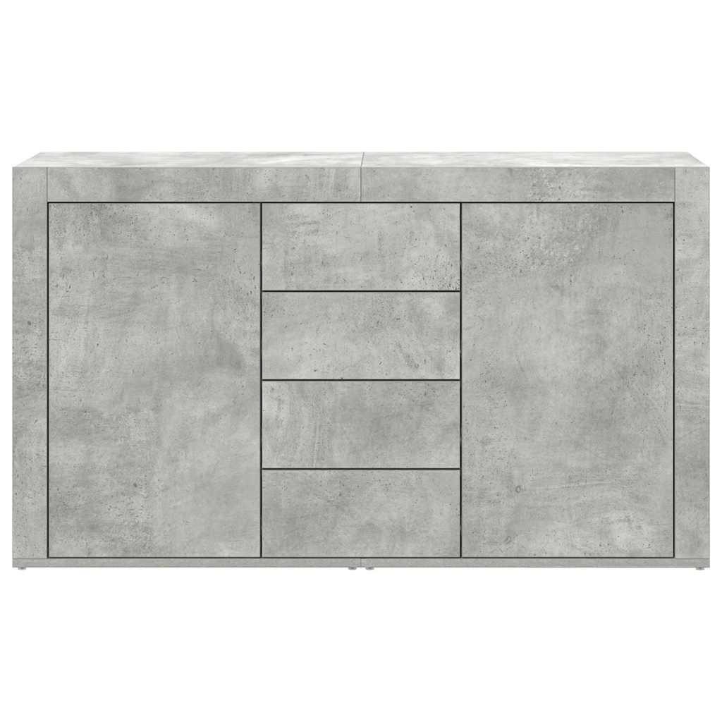 Credenza Grigio cemento 120 x 36 x 69 cm Legno multistrato 3333859