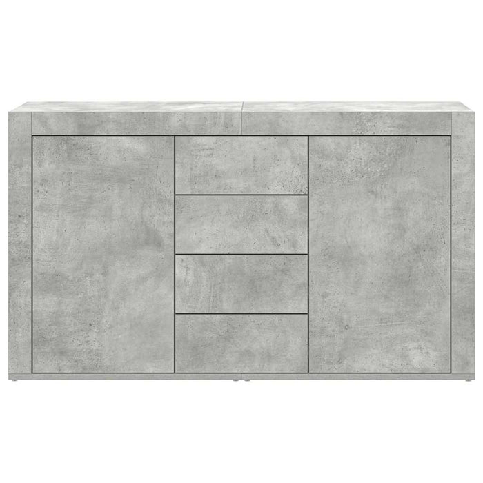 Credenza Grigio cemento 120 x 36 x 69 cm Legno multistrato 3333859