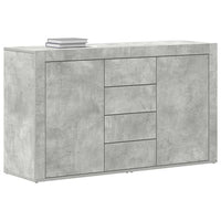 Credenza Grigio cemento 120 x 36 x 69 cm Legno multistrato 3333859