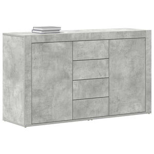 Credenza Grigio cemento 120 x 36 x 69 cm Legno multistrato 3333859