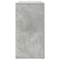 Credenza Grigio cemento 120 x 36 x 69 cm Legno multistrato 3333859