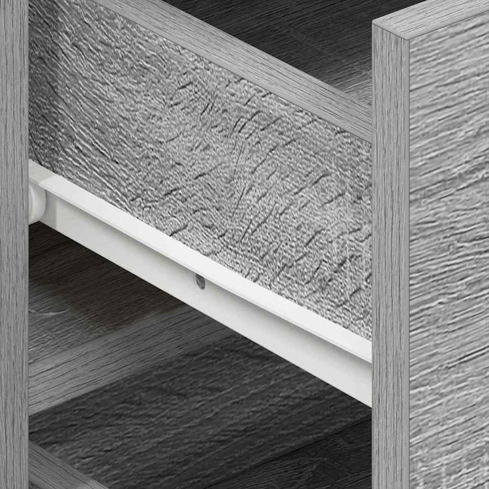 Credenza Grigio sonoma 120 x 36 x 69 cm Legno multistrato 3333861