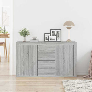 Credenza Grigio sonoma 120 x 36 x 69 cm Legno multistrato 3333861