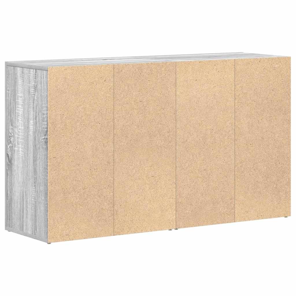 Credenza Grigio sonoma 120 x 36 x 69 cm Legno multistrato 3333861