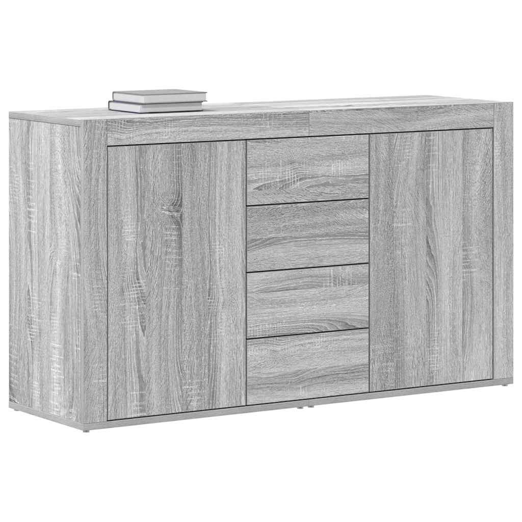 Credenza Grigio sonoma 120 x 36 x 69 cm Legno multistrato 3333861
