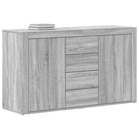 Credenza Grigio sonoma 120 x 36 x 69 cm Legno multistrato 3333861