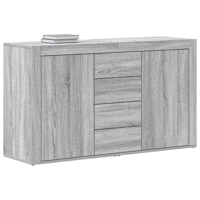 Credenza Grigio sonoma 120 x 36 x 69 cm Legno multistrato 3333861