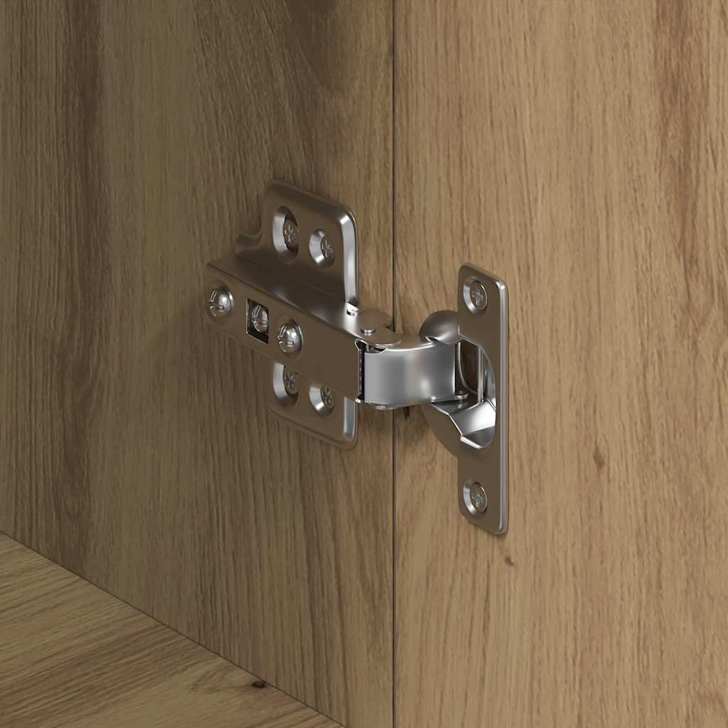 Credenza rovere artigianale 120 x 36 x 69 cm Legno multistrato 3333864