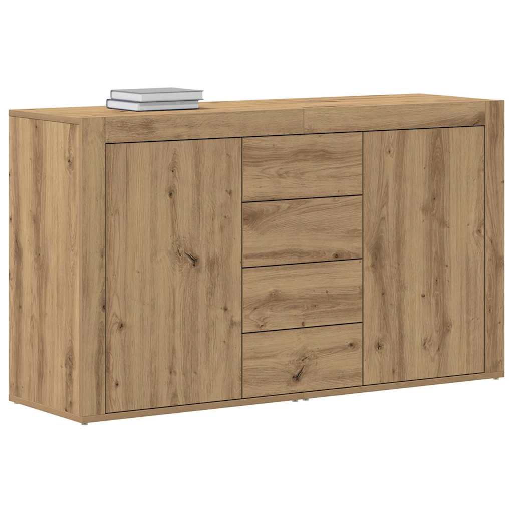 Credenza rovere artigianale 120 x 36 x 69 cm Legno multistrato 3333864