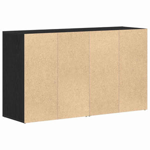 Credenza Rovere nero Legno ingegnerizzato 120 x 36 x 69 cm 3333865
