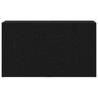 Credenza Rovere nero Legno ingegnerizzato 120 x 36 x 69 cm 3333865
