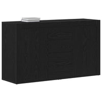 Credenza Rovere nero Legno ingegnerizzato 120 x 36 x 69 cm 3333865