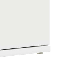 Armadio per Scarpe  Bianco 80x39x180 cm Legno Ingegnerizzato 3333866