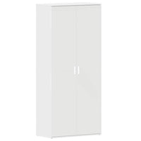 Armadio per Scarpe  Bianco 80x39x180 cm Legno Ingegnerizzato 3333866