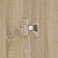 Mobile per Scarpe Quercia Sonoma 80x39x180 cm Legno Ingegnerizzato 3333868