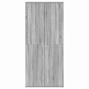 Armadio per Scarpe Grigio Sonoma 80x39x180 cm Legno ingegnerizzato 3333871