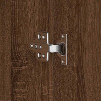 Mobile per scarpe Marrone 80 x 39 x 180 cm Legno multistrato 3333872