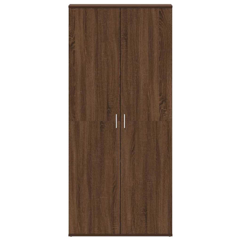 Mobile per scarpe Marrone 80 x 39 x 180 cm Legno multistrato 3333872