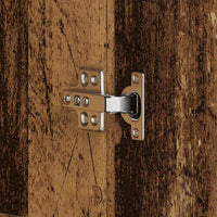 Mobile per Scarpe Legno Vecchio 80x39x180 cm Legno Ingegnierizzato 3333873