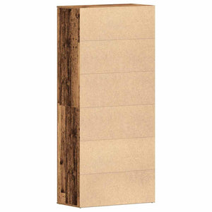 Mobile per Scarpe Legno Vecchio 80x39x180 cm Legno Ingegnierizzato 3333873