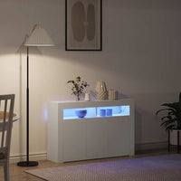 Credenza-Buffet-Armadio da cucina Bianco 116 x 30 x 75 cm Legno multistrato