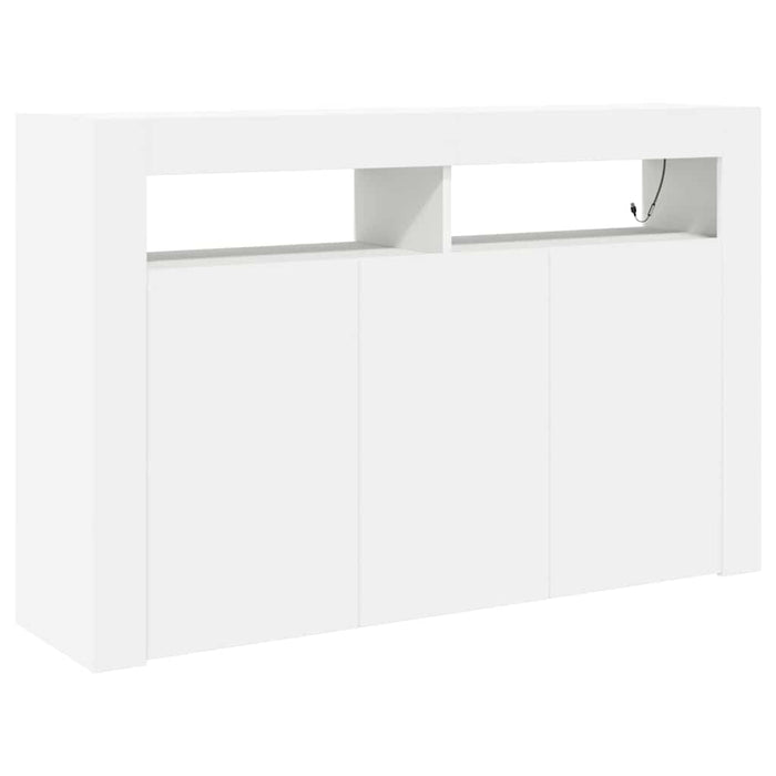 Credenza-Buffet-Armadio da cucina Bianco 116 x 30 x 75 cm Legno multistrato