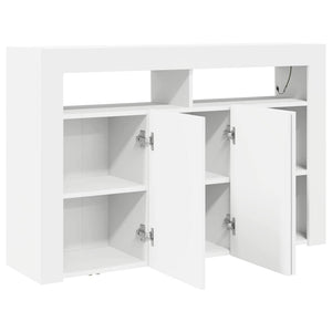 Credenza-Buffet-Armadio da cucina Bianco 116 x 30 x 75 cm Legno multistrato