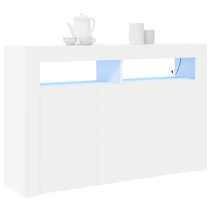 Credenza-Buffet-Armadio da cucina Bianco 116 x 30 x 75 cm Legno multistrato