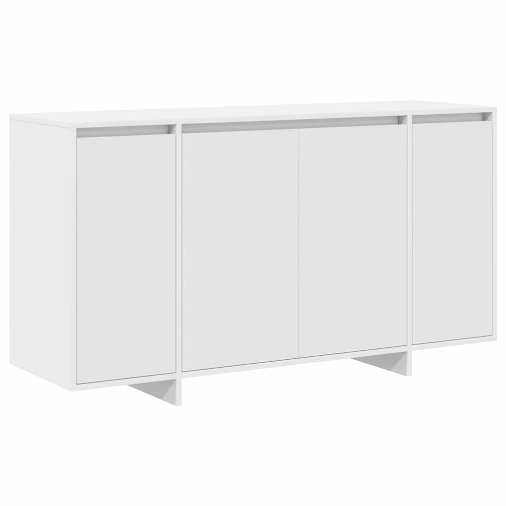 Credenza-Buffet-Armadio da cucina Bianco 135 x 41 x 75 cm Legno multistrato