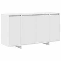 Credenza-Buffet-Armadio da cucina Bianco 135 x 41 x 75 cm Legno multistrato