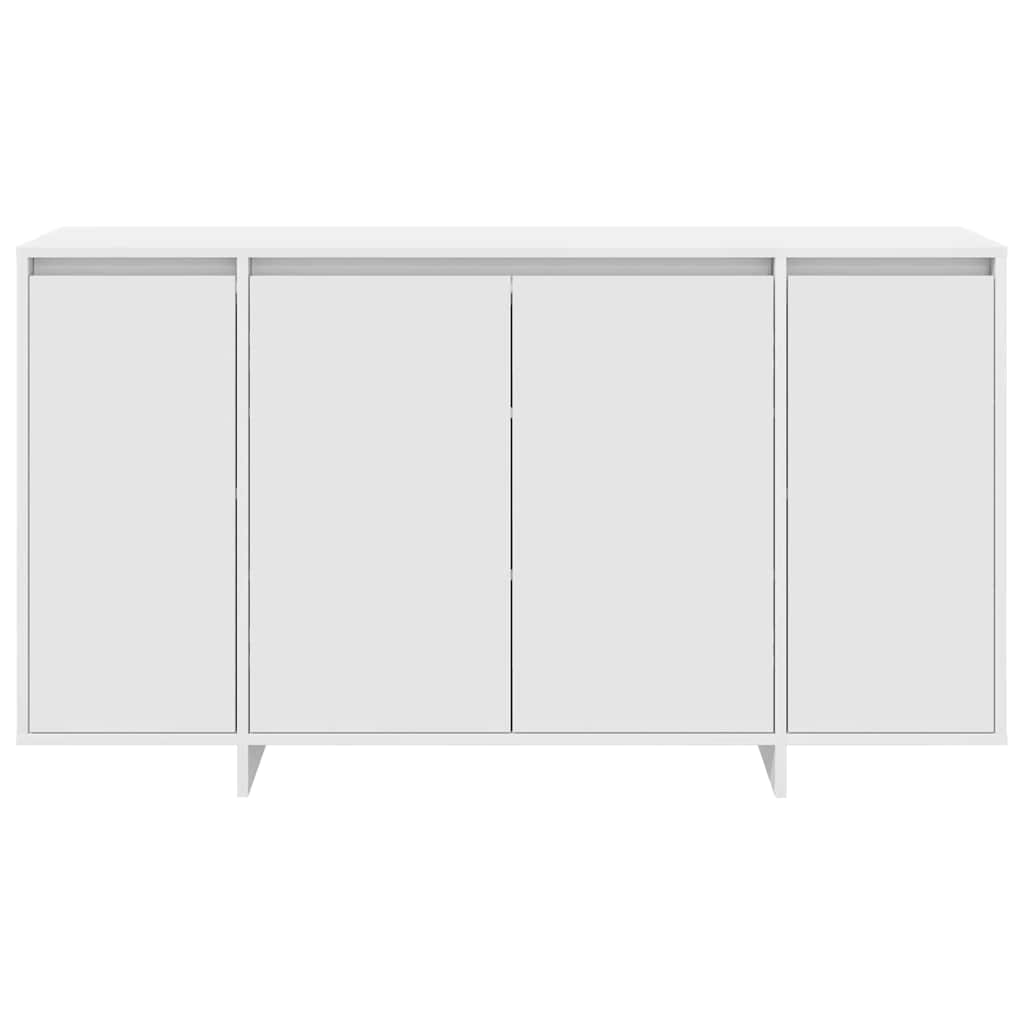 Credenza-Buffet-Armadio da cucina Bianco 135 x 41 x 75 cm Legno multistrato