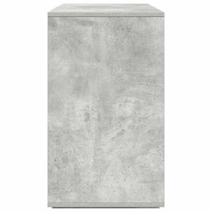 Credenza Grigia in Cemento Grigio cemento Legno ingegnerizzato 3333889