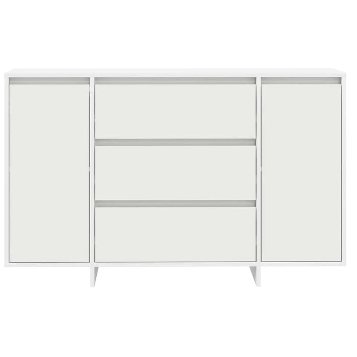 Credenza con Cassetto-Buffet-Armadio da cucina Bianco 120 x 41 x 75 cm Legno multistrato