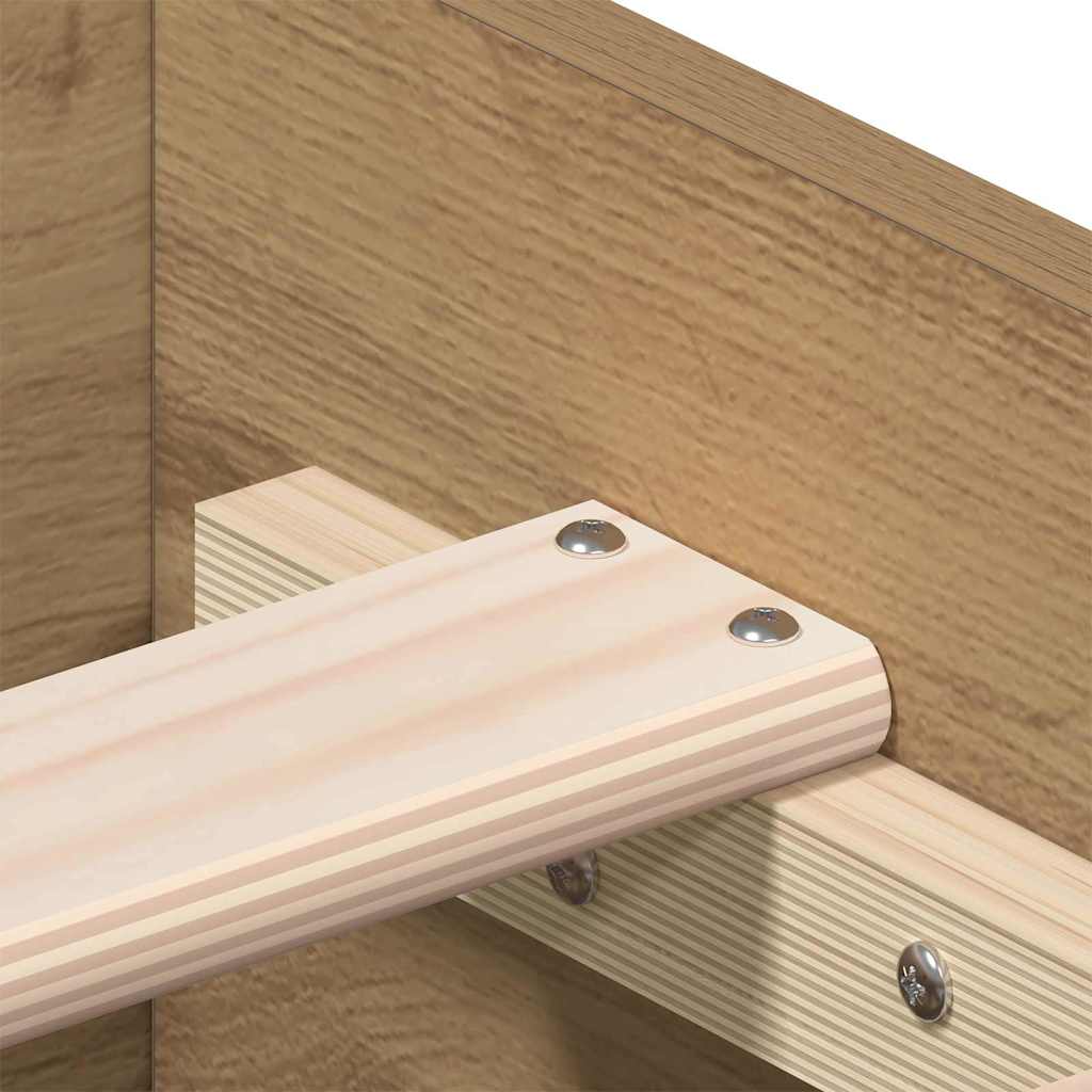 Struttura del letto Rovere artigianale 180 x 200 cm 3333961