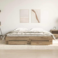 Struttura del letto Rovere artigianale 180 x 200 cm 3333961