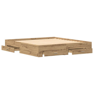 Struttura del letto Rovere artigianale 180 x 200 cm 3333961