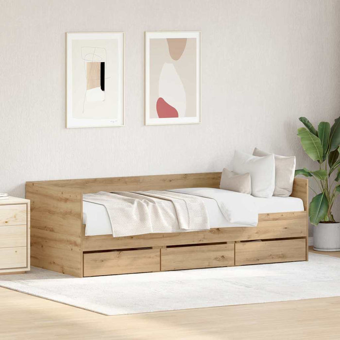 Daybed Rovere artigianale 90 x 190 cm Legno multistrato 3333997