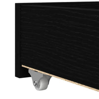 Struttura di daybed con cassetti Rovere nero 90 x 190 cm 3333998