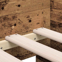 Daybed con testiera-Letto Giorno-Divano Letto Legno vecchio 75 x 190 cm Legno multistrato