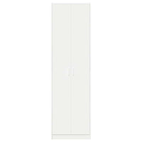 Guardaroba con porta Bianco 55 x 25 x 189 cm Legno multistrato 3334008