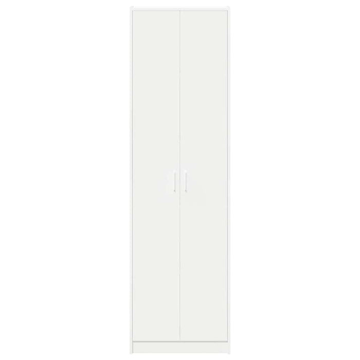Guardaroba con porta Bianco 55 x 25 x 189 cm Legno multistrato 3334008