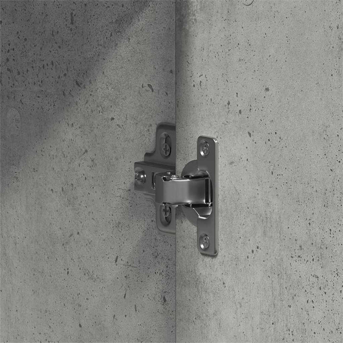 Guardaroba Grigio cemento 55 x 25 x 189 cm Legno multistrato 3334011