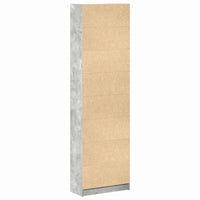 Guardaroba Grigio cemento 55 x 25 x 189 cm Legno multistrato 3334011