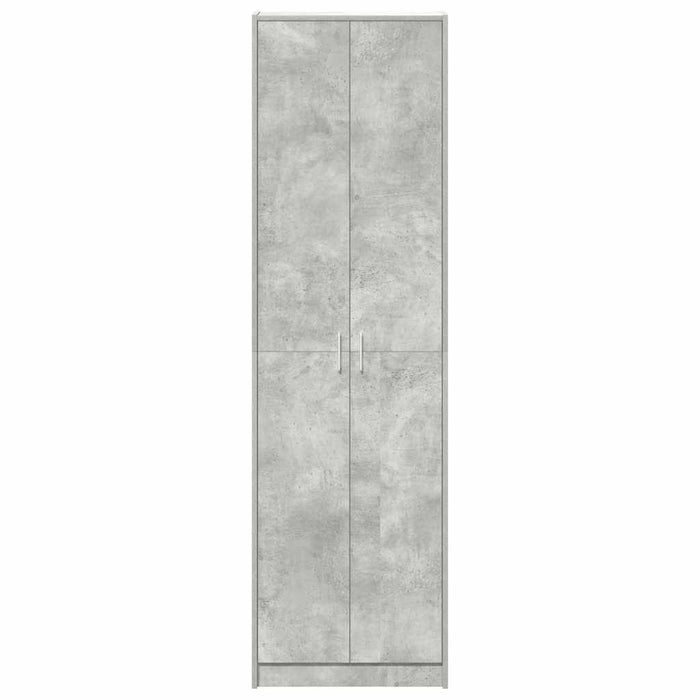 Guardaroba Grigio cemento 55 x 25 x 189 cm Legno multistrato 3334011
