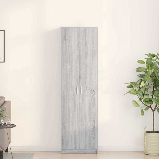 Guardaroba Grigio sonoma 55 x 25 x 189 cm Legno multistrato 3334013