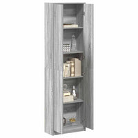 Guardaroba Grigio sonoma 55 x 25 x 189 cm Legno multistrato 3334013