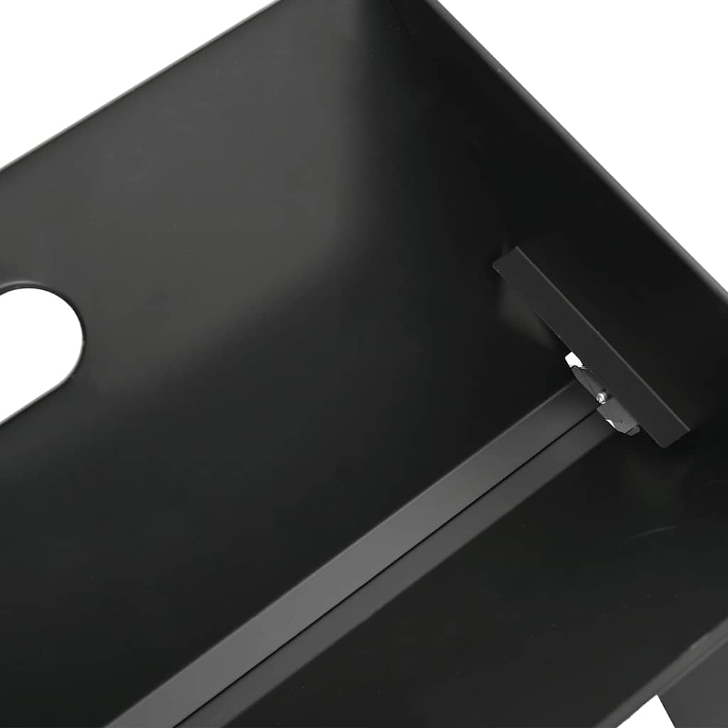 Griglia da Esterno Nero 46 x 30 x 31 cm Acciaio 42004185