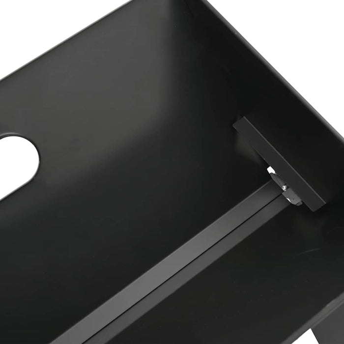 Griglia da Esterno Nero 46 x 30 x 31 cm Acciaio 42004185