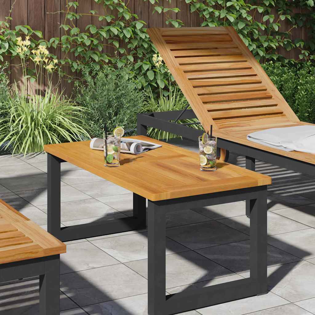 Piano Tavolo  90x45x2,2 cm Rettangolare in Legno Massiccio di Acacia 4108094