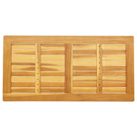 Piano del tavolo Marrone 100 x 50 x 2 cm 4108095